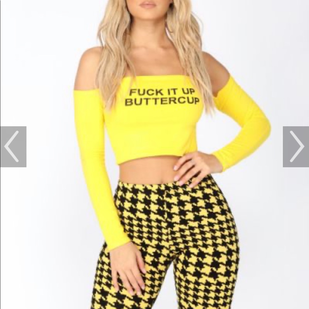 Buttercup crop top